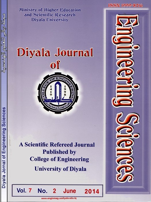 					View Diyala Journal of Engineering Sciences vol.7, No.2, June 2014
				