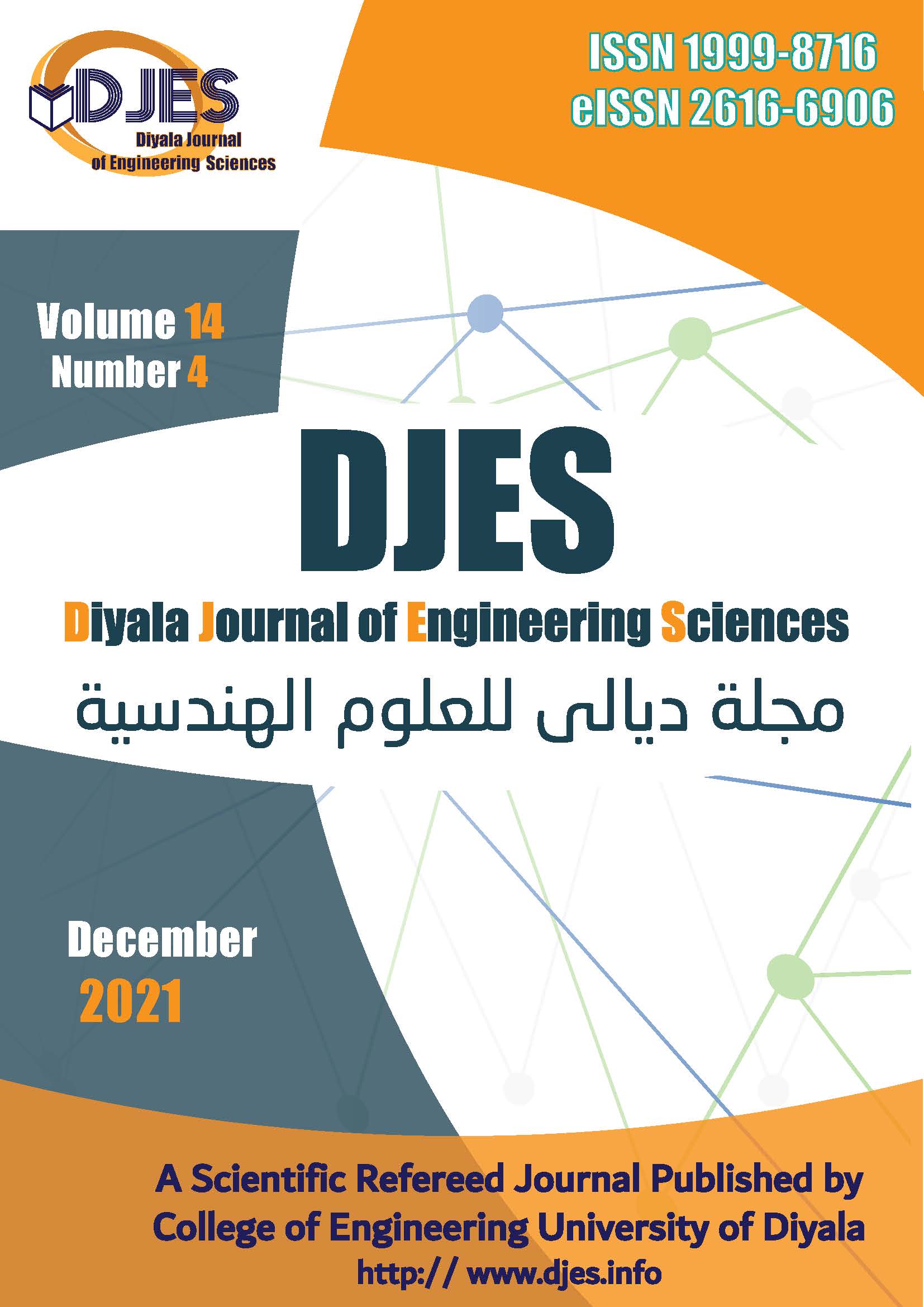 					View Diyala Journal of Engineering Sciences Vol.14, No 4, December 2021
				