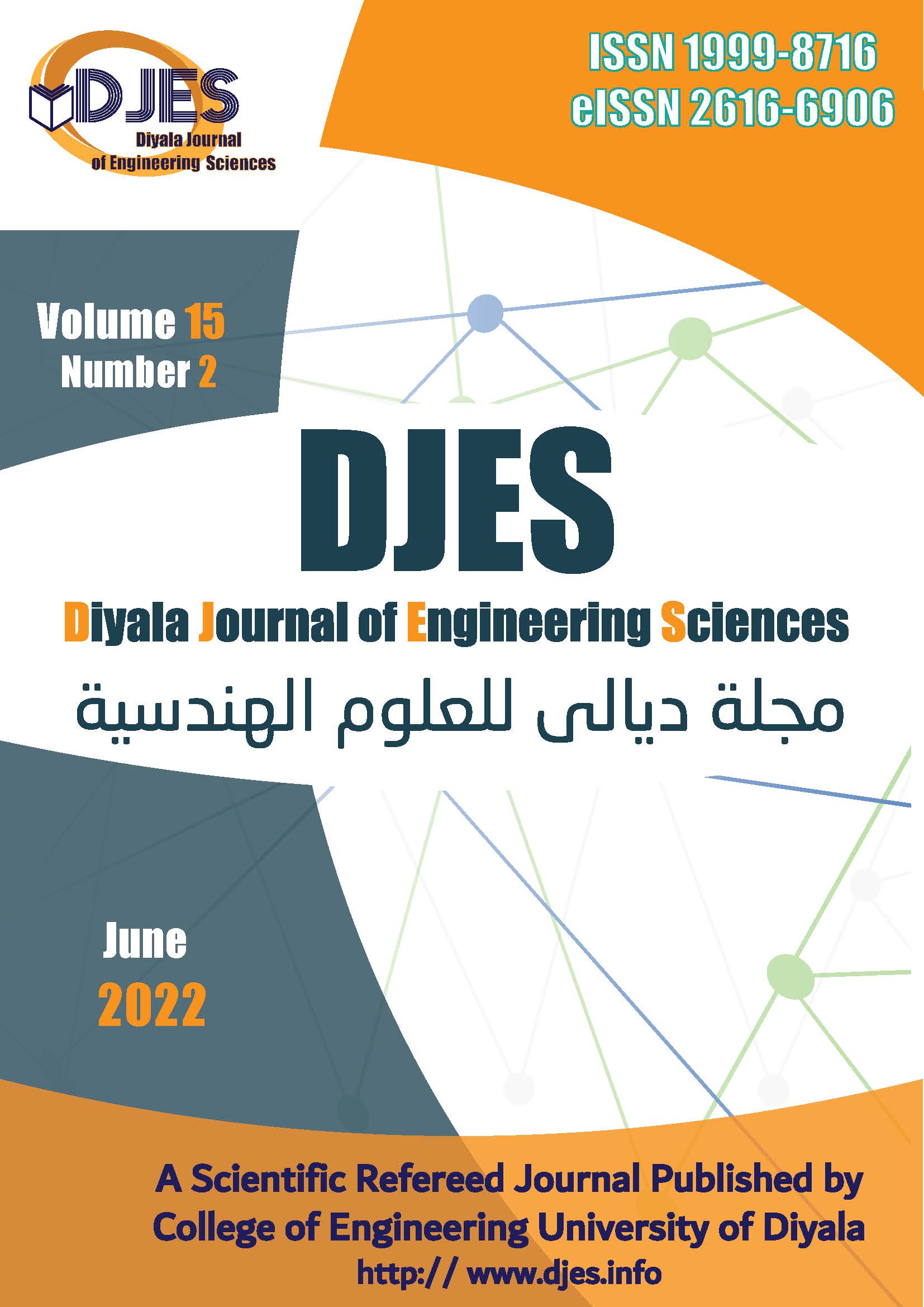 					View  Diyala Journal of Engineering Sciences Vol.15, No 2, June 2022
				
