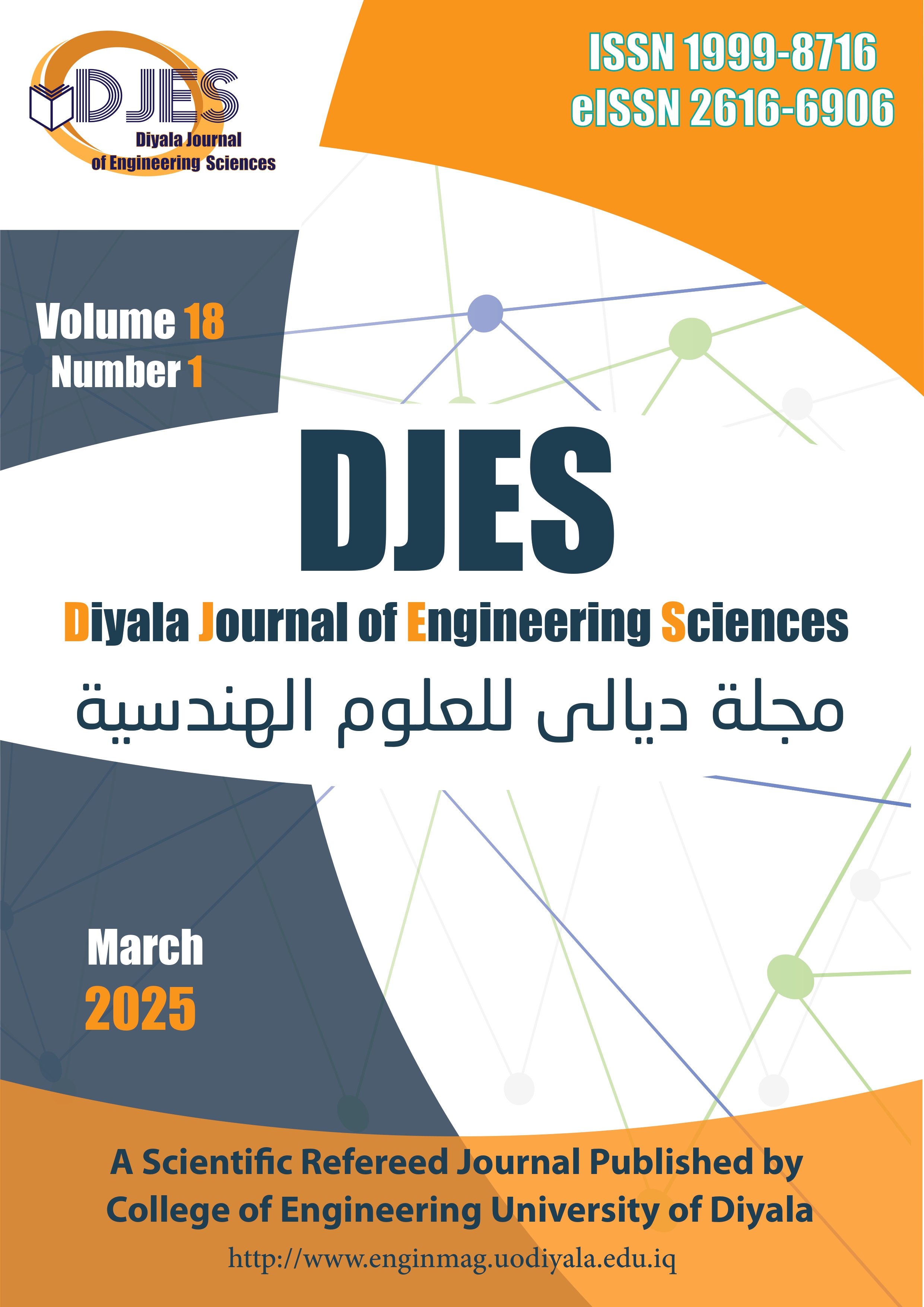 					View Diyala Journal of Engineering Sciences  Vol. 18, No 1, March 2025
				