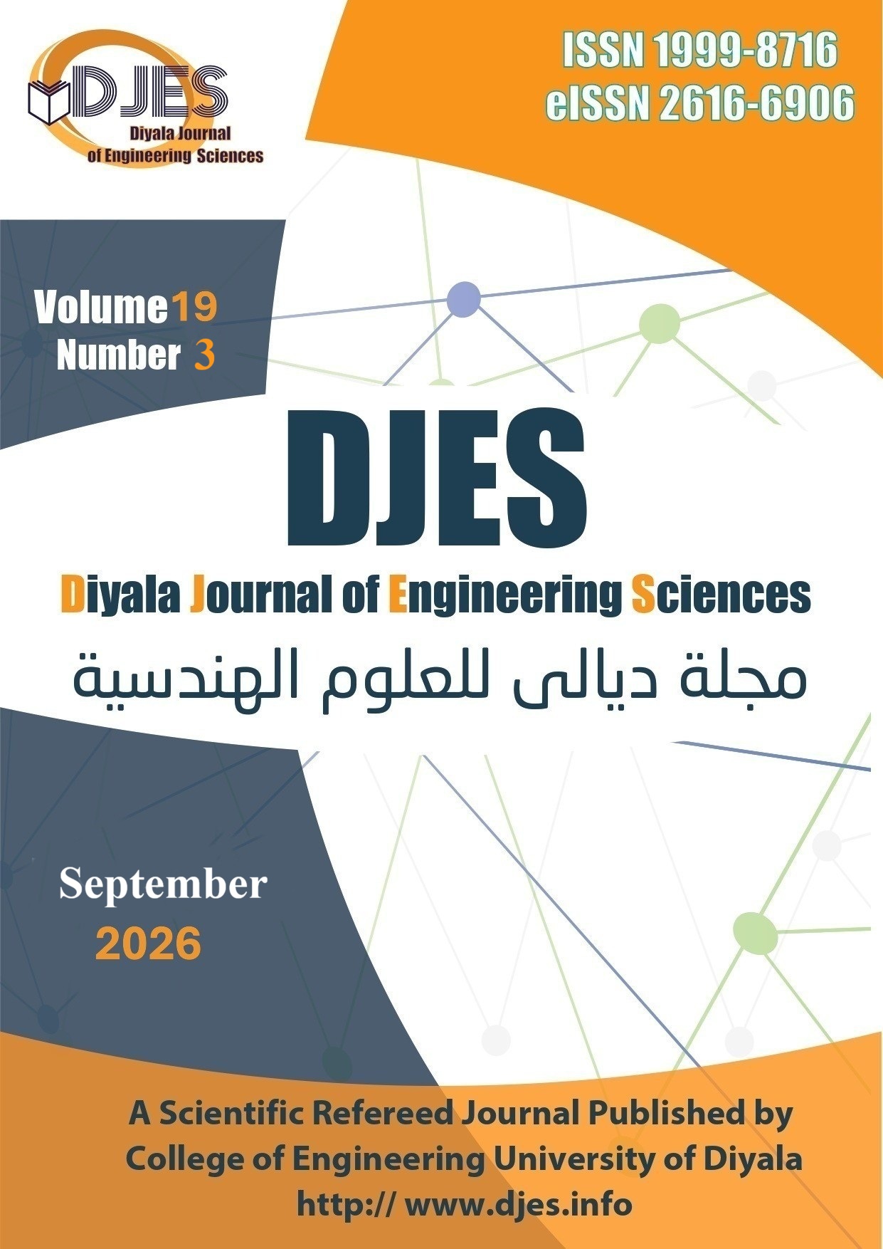 					View Diyala Journal of Engineering Sciences Vol. 19, No 3, September 2026
				